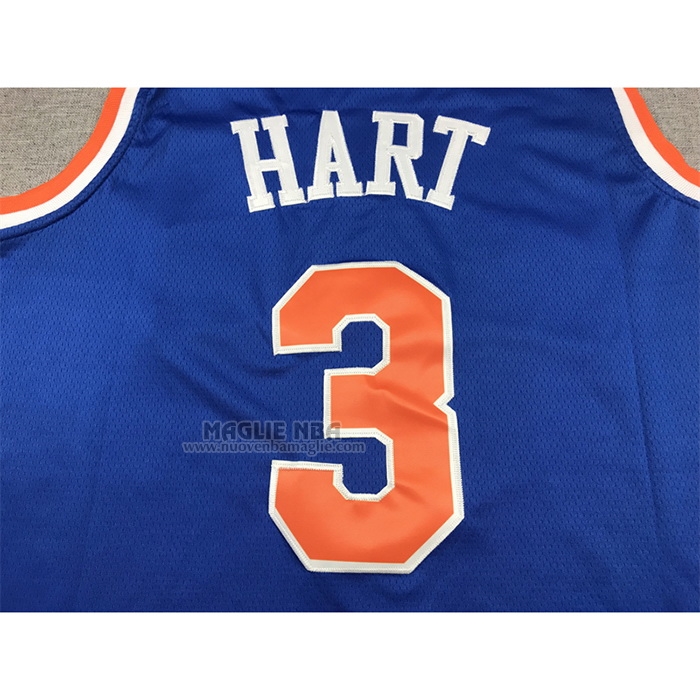 Maglia
 Josh Hart NO 3 New York Knicks Icon Blu
